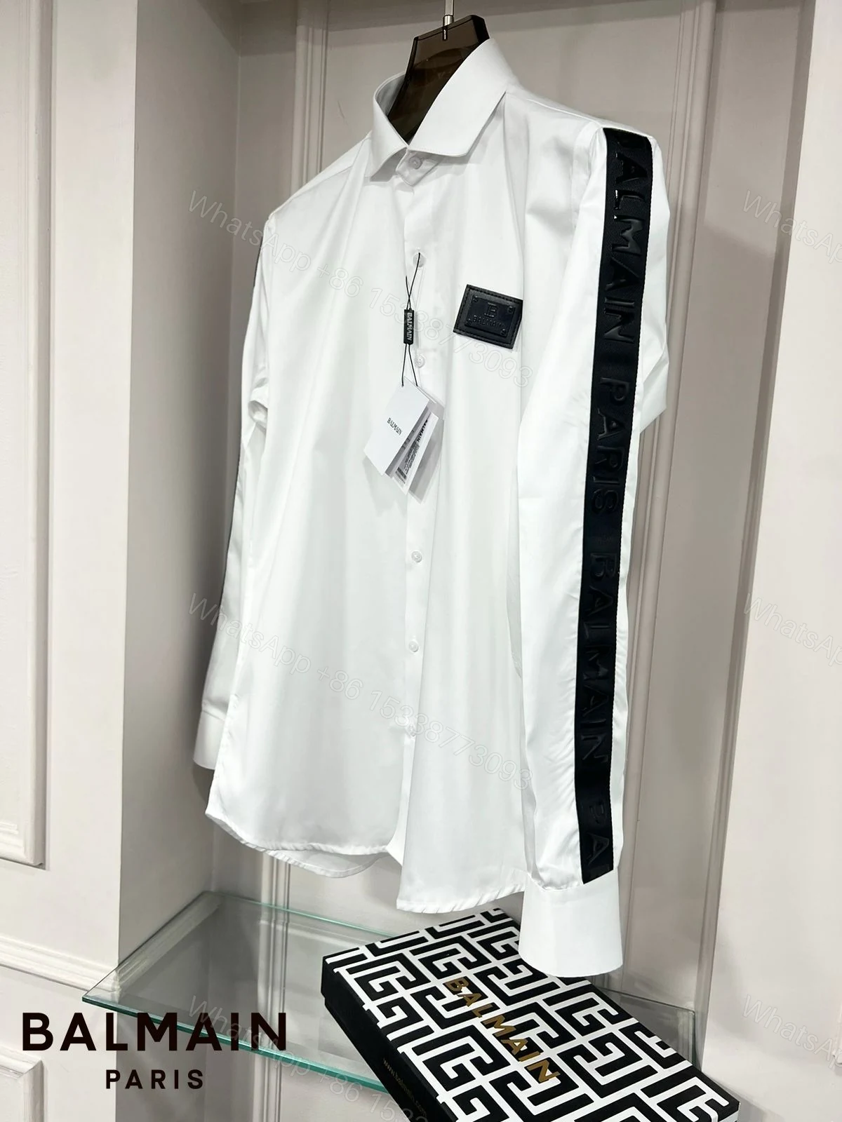 View 9 of BUY FIRST COPY BALMAIN COTTON SUMMER IMPORTED SHIRTS