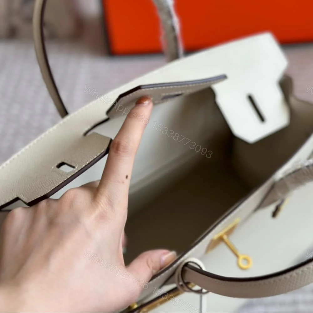 View 6 of Hermes Birkin 30 Handbag White 30Cm