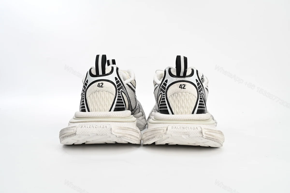 View 3 of Balenciaga 3XL Silver Rice White Black 542229 W1RB5 0352