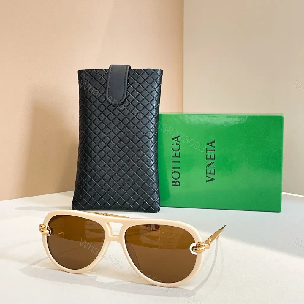 View 4 of Sleek Leather Card Case & Sunglasses Duo: Quiet Luxe Set
