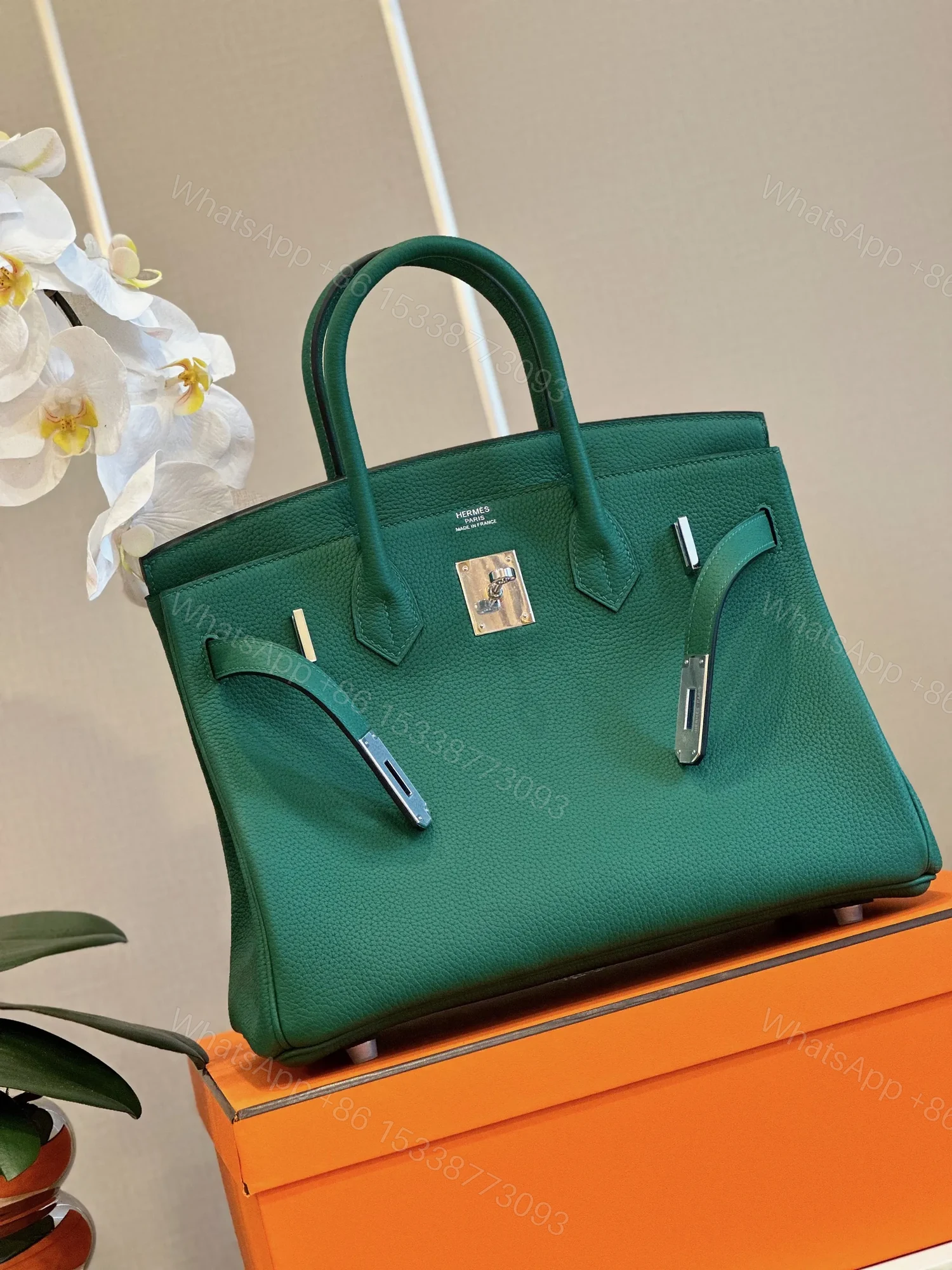 View 3 of HN 30 Dark Green Palladium Hardware