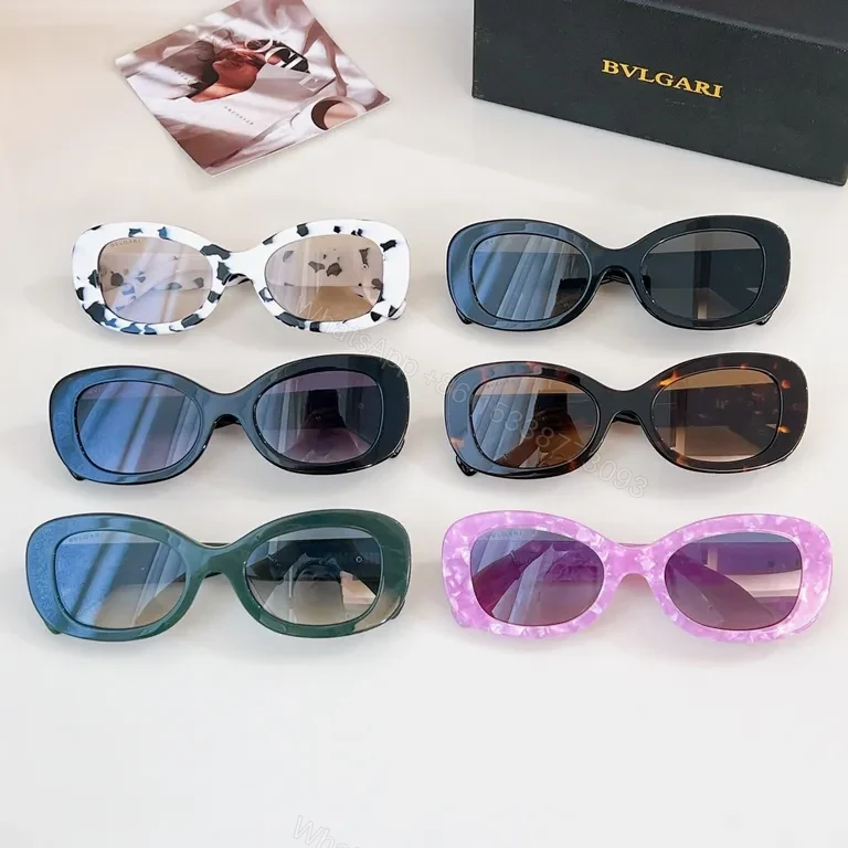 View 5 of Bold Luxe Oversized Sunglasses: Acetate, BVLGARI Detailing