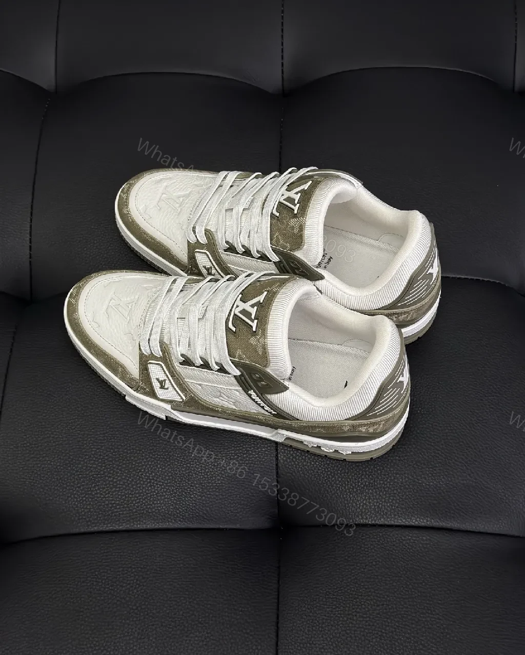 View 6 of Sophisticated Leather High-Tops: Luxury Everyday Sneakers
