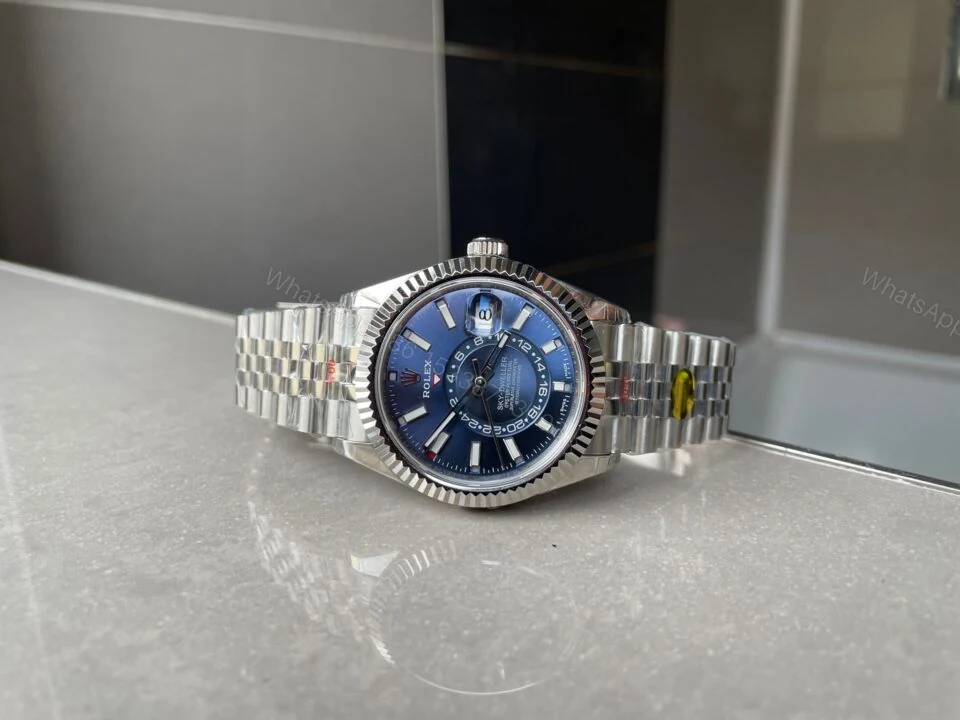 View 7 of Noob FACTORY 1:1 Rolex Sky-Dweller 326935 SS Blue Dial