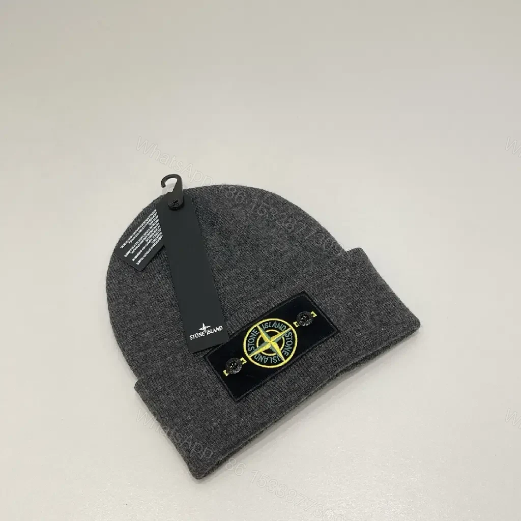 View 2 of Premium Knit Beanie: Luxury Stone Island-Inspired Streetwear