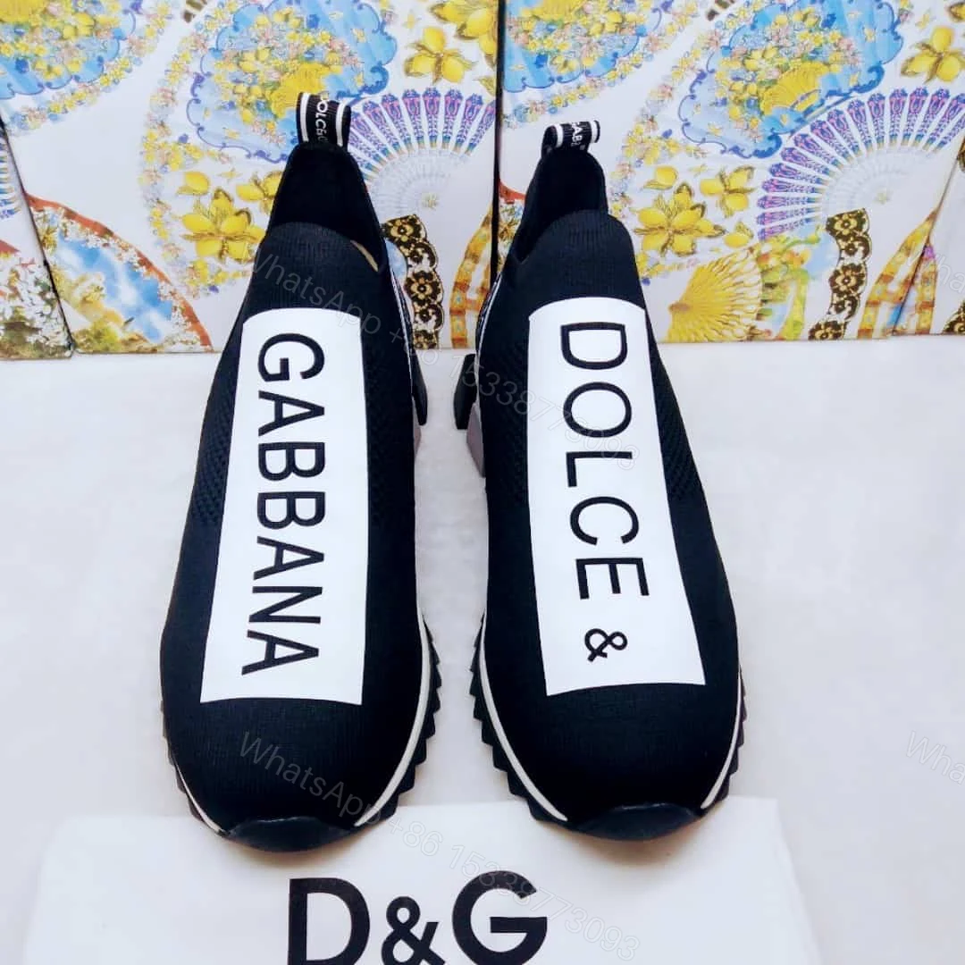 View 6 of DOLCE & GABBANA STRETCH MESH SORRENTO SNEAKERS WITH LOGO – DG46