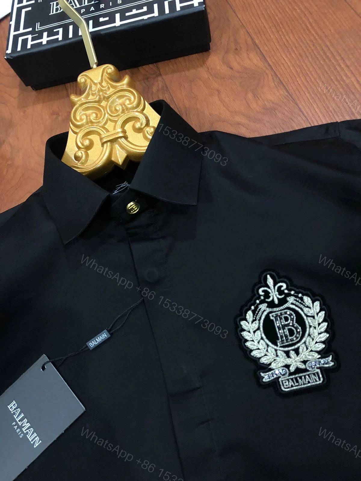 View 7 of First Copy Balmain Paris Club Wear Shirts for Men
