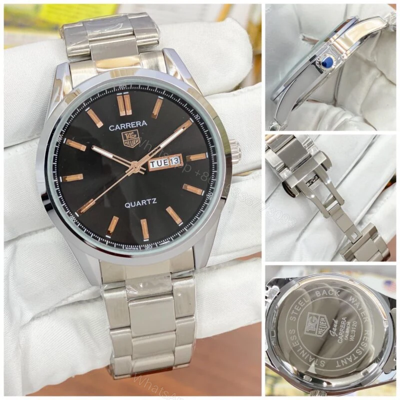 View 3 of Tag Heuer Carrera Caliber 5 Black Dial 41mm Quartz