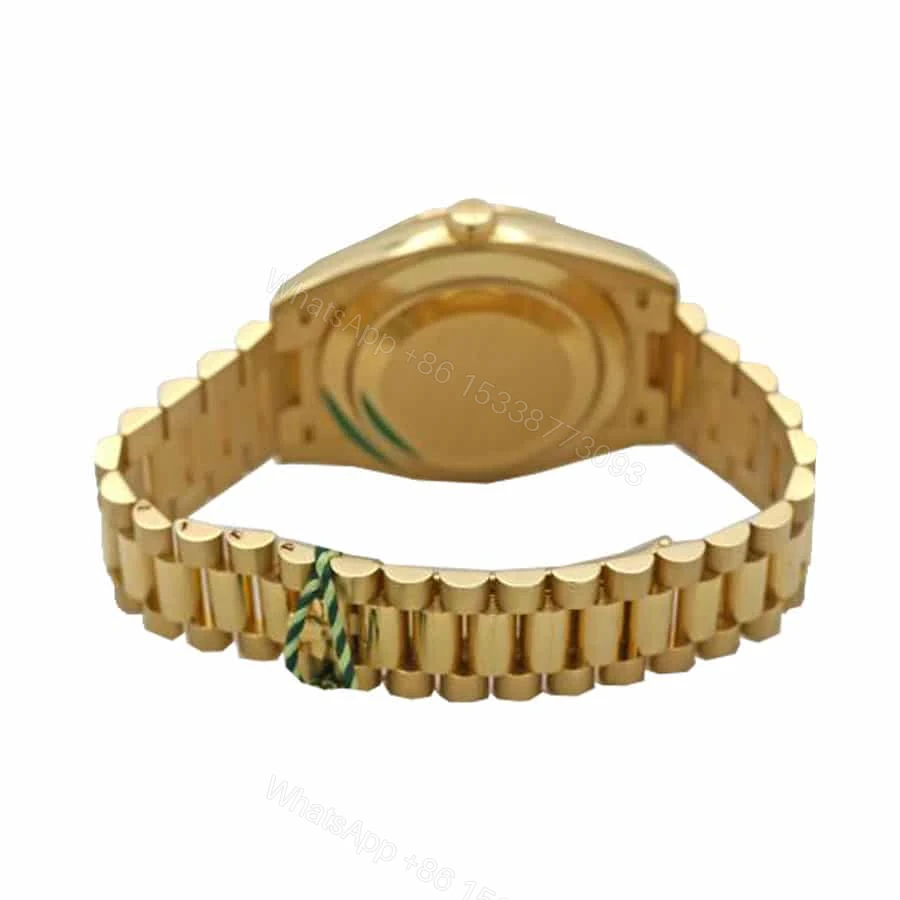 View 5 of Rolex Day-Date 228348RBR KW Yellow Gold & Diamonds Champagne Dial Replica