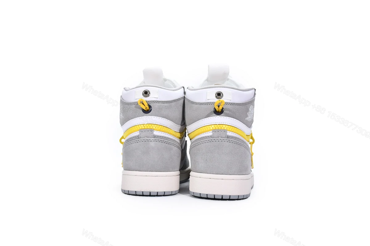 View 3 of Air Jordan 1 High Switch Light Smoke Grey CW6576-100