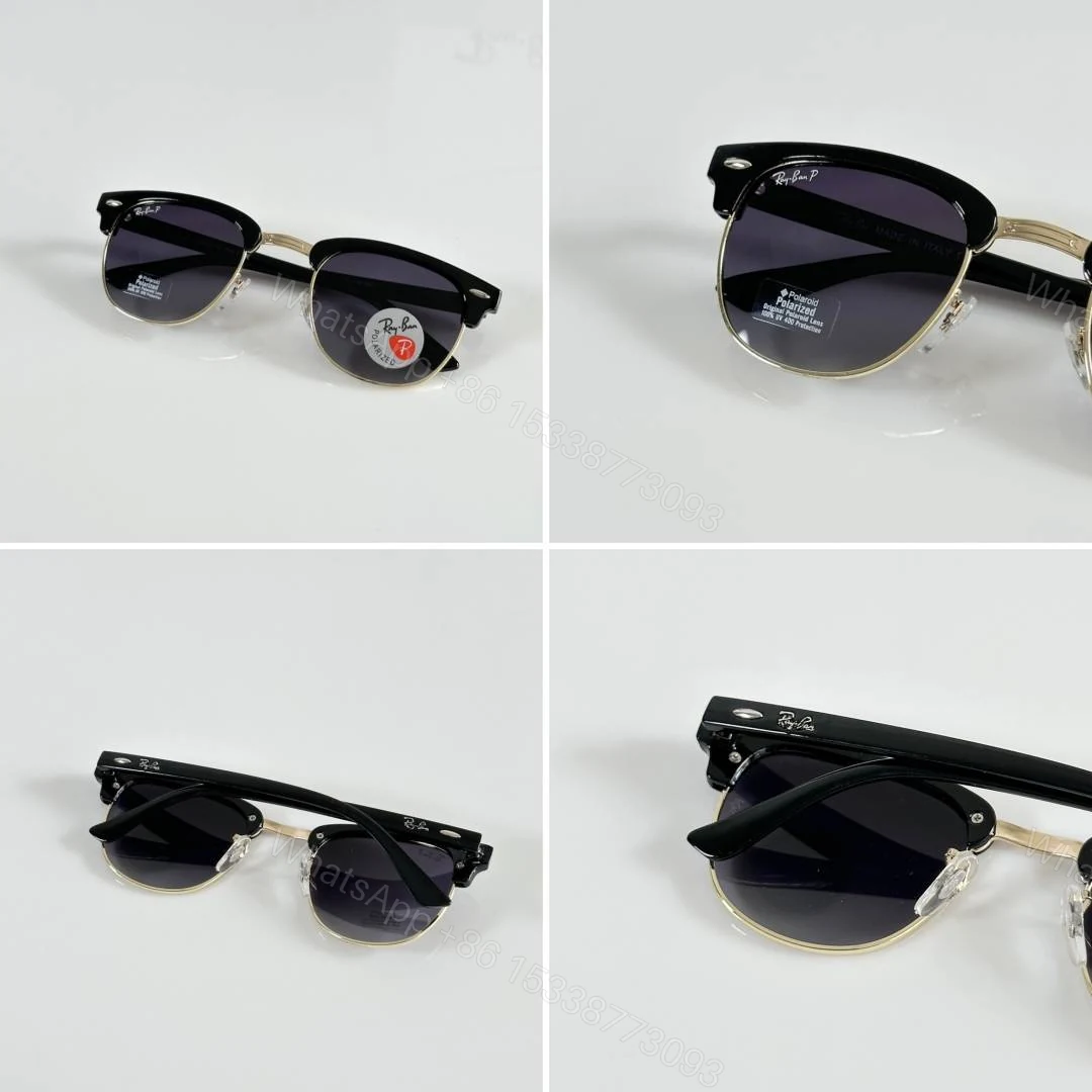 View 2 of First Copy Rayban 3016 Gold Black DC