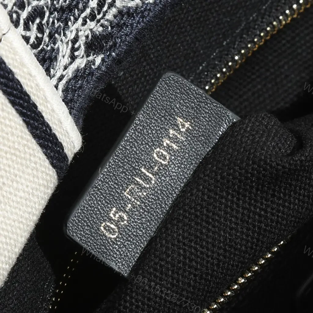 View 5 of Glam Textured Tote: Dior-Inspired Luxury, Everyday Signature Bag
