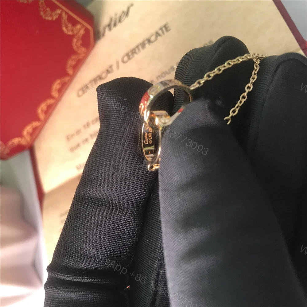 View 3 of Inspired Cartier Love Link Bracelet Yellow Gold B6027100