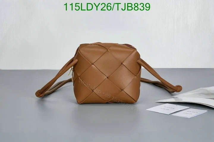 View 2 of Bottega Veneta Pink Cassette Bag with Dustbag Inclusion OLS115