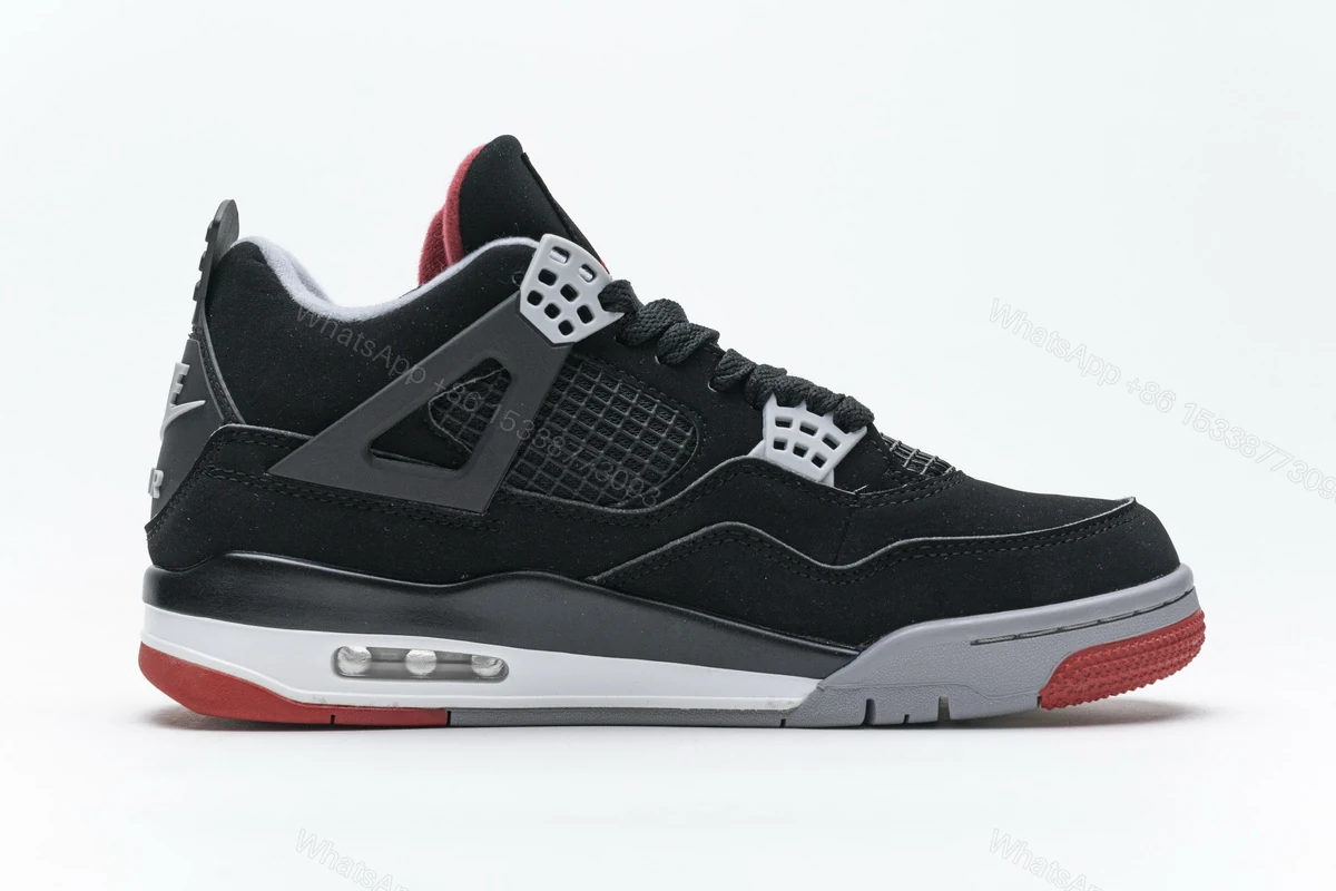 View 2 of Air Jordan 4 Retro Bred 308497-060