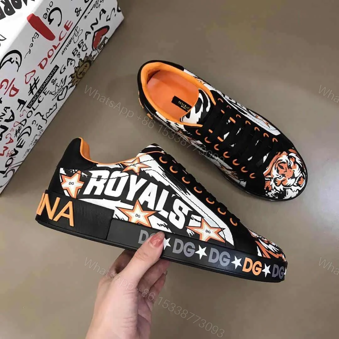 View 6 of DOLCE & GABBANA PORTOFINO JUNGLE SPORT SNEAKERS – DG88