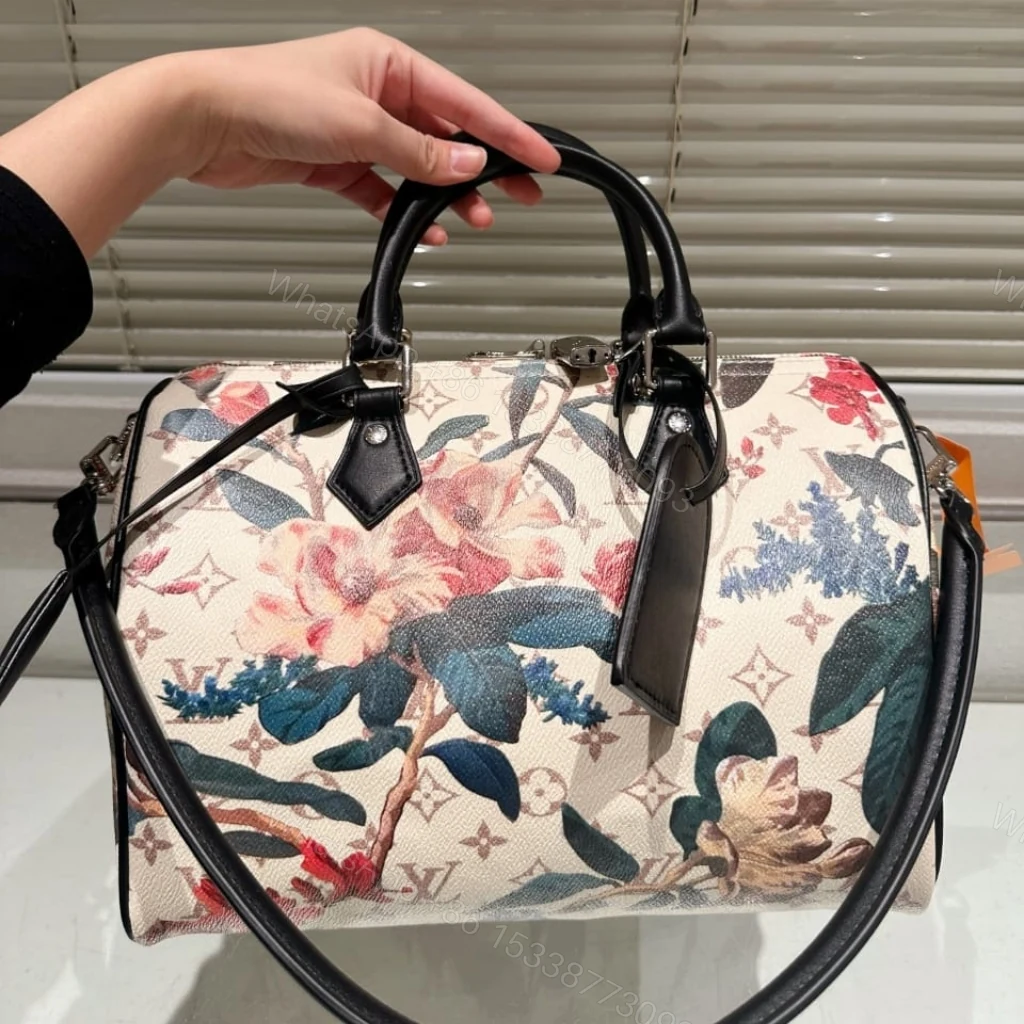 View 3 of Louis Vuitton Speedy Soft 30 Monogram Canvas Dune 30cm M29066