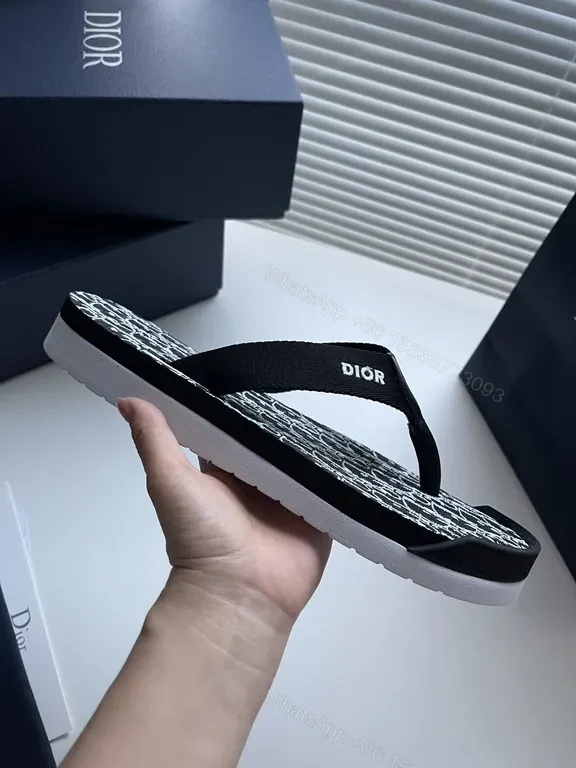 View 6 of Patterned Monogram Flip-Flops: Luxe Comfort Sandals