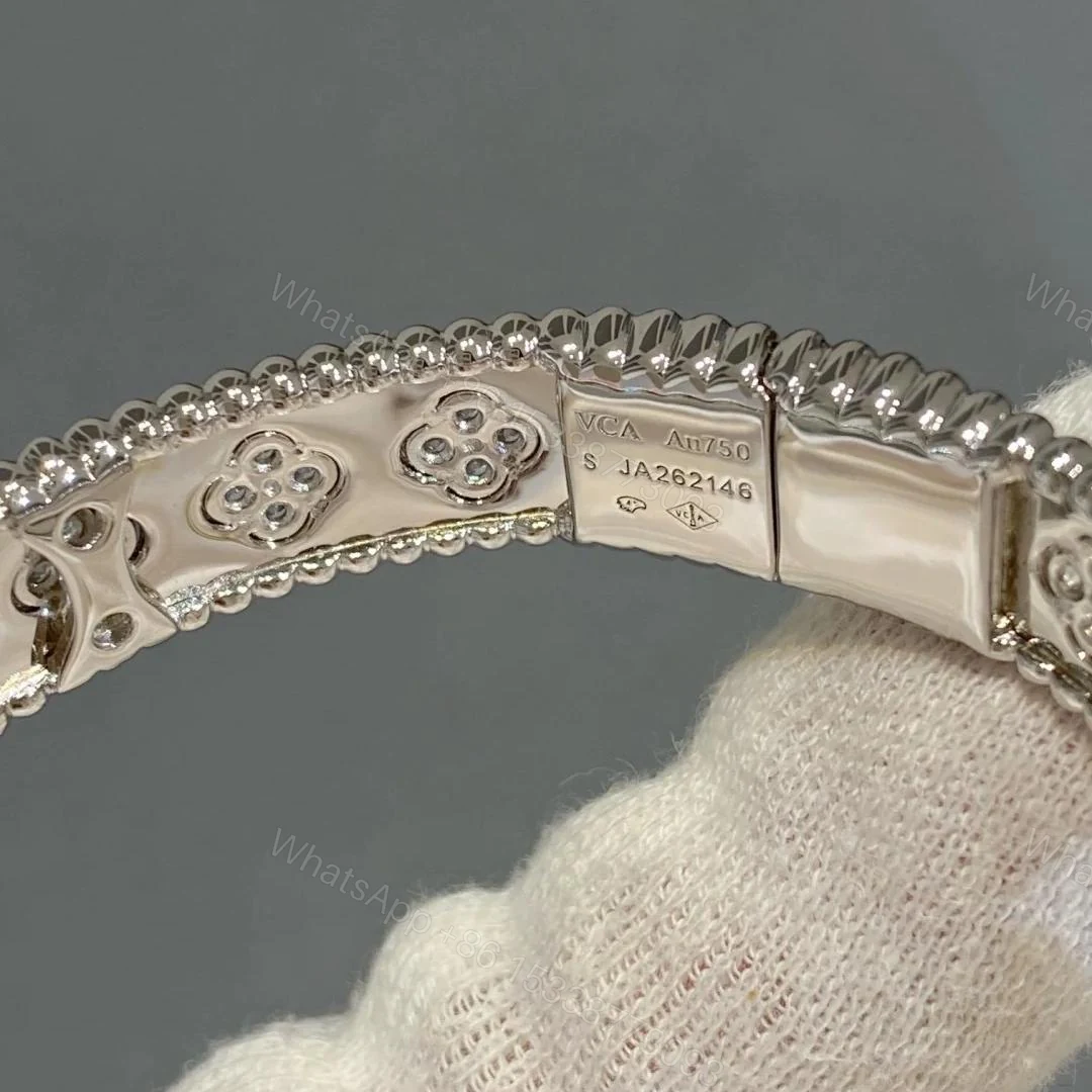 View 6 of VCA Perlée clovers bracelet