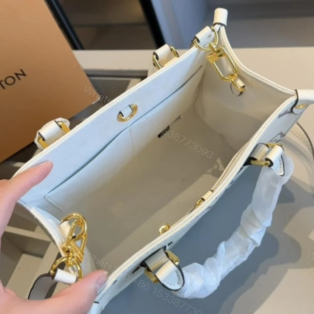 View 7 of Louis Vuitton Onthego PM Dove White 25Cm