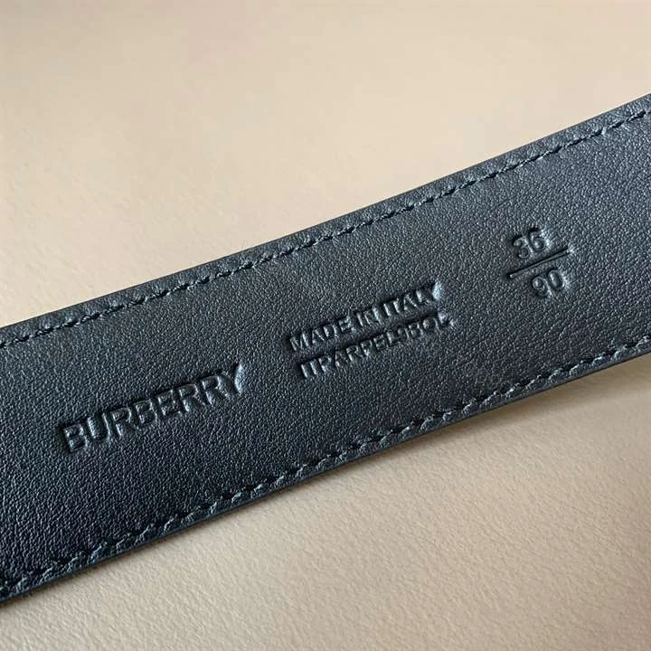 View 3 of BURBERRY MONOGRAM MOTIF BUCKLE BELT – B32