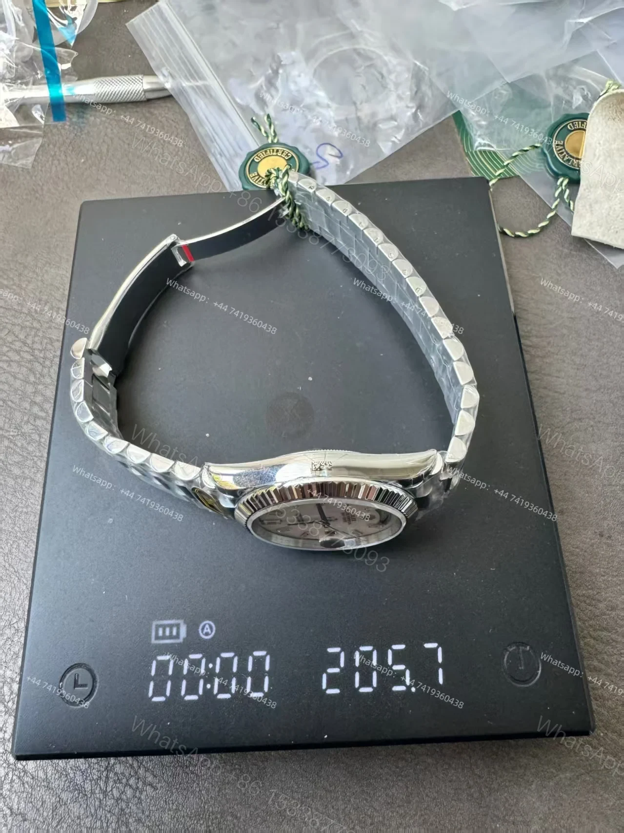 View 3 of Rolex Day-Date M228239-0078 1:1 Replica White Dial 40MM 3255 Movement Presidential Bracelet Super Clone Watch