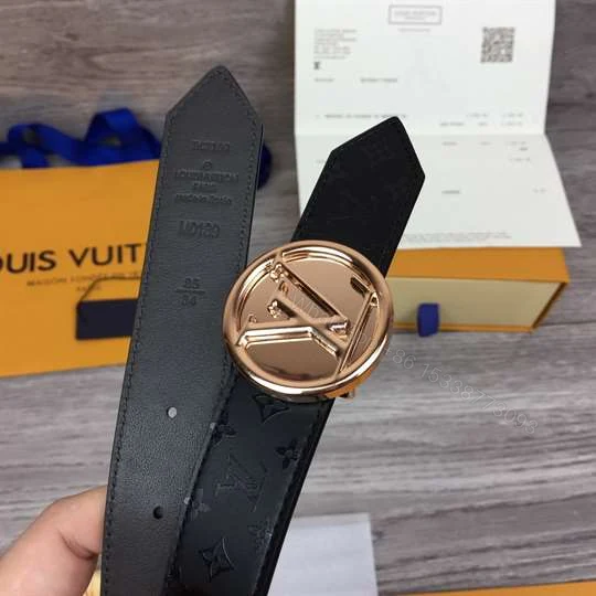 View 6 of LOUIS VUITTON LV CIRCLE 30MM REVERSIBLE BELT – B139
