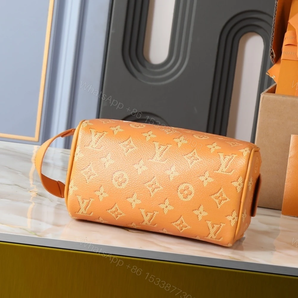 View 4 of Louis Vuitton Mini Dopp Kit Safran Yellow 20cm M27158