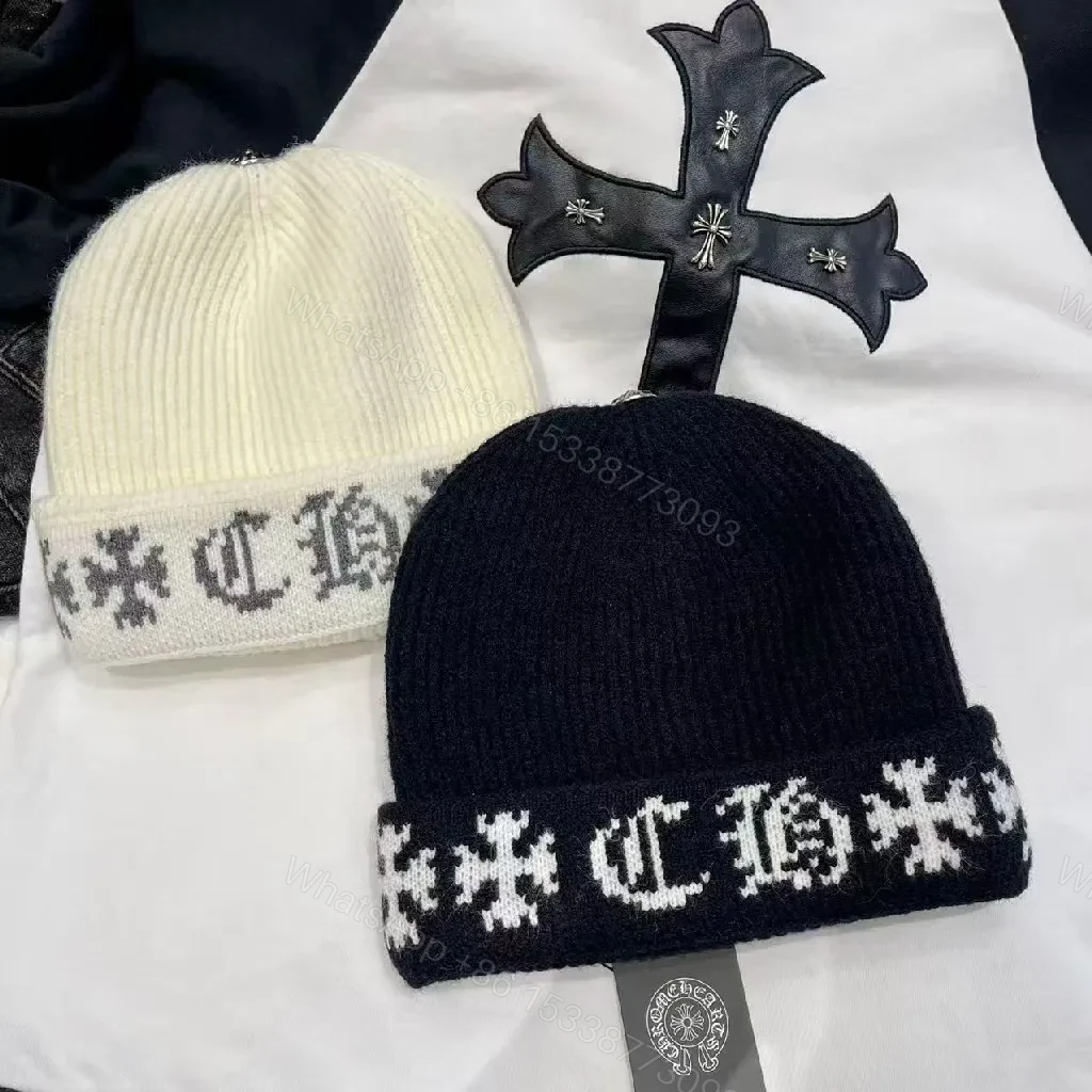 View 4 of Black + Knit + Beanie + Subtle Logo + Beanie