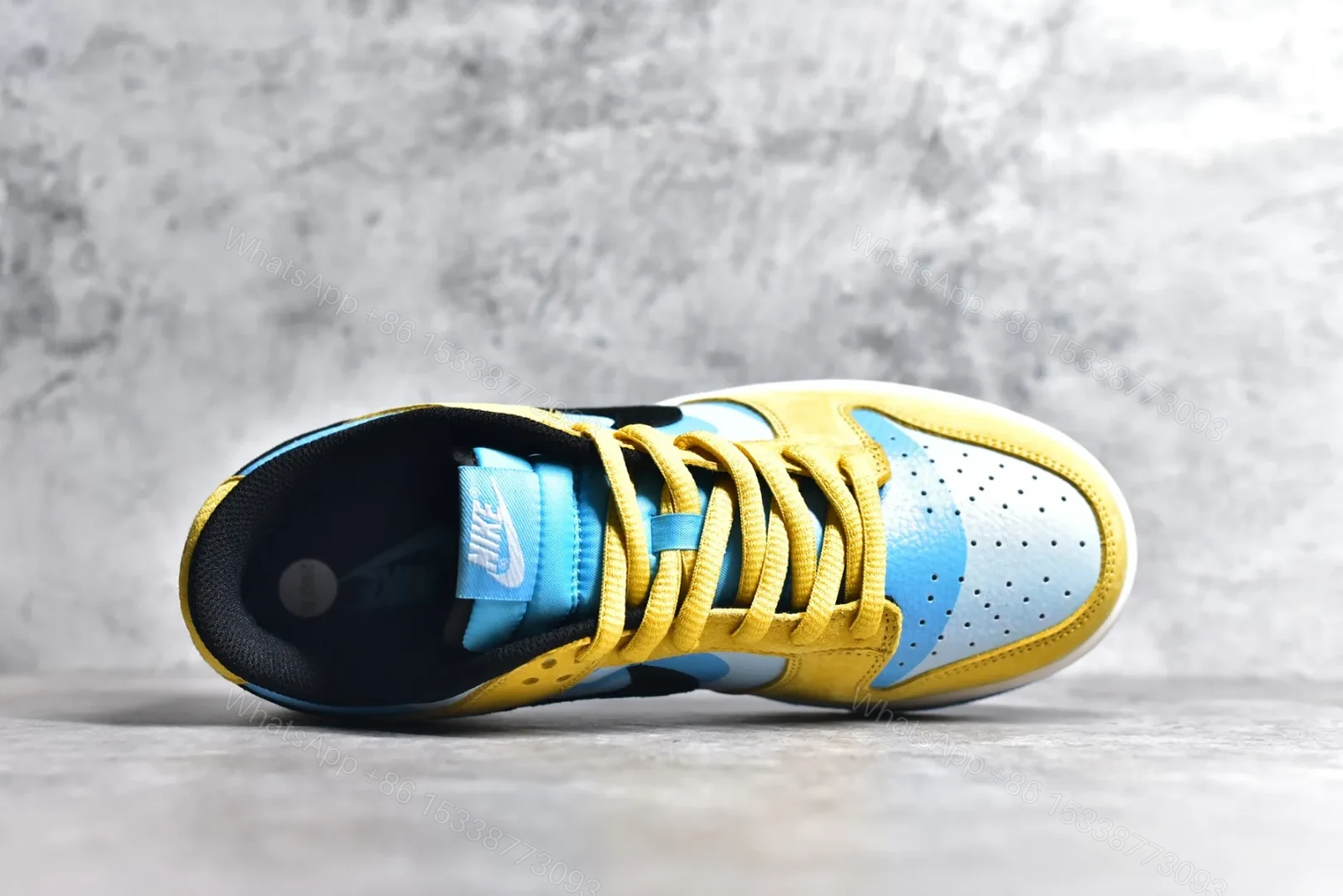 View 7 of Nike SB Dunk Low x Powerpuff Girls Yellow Blue Replica