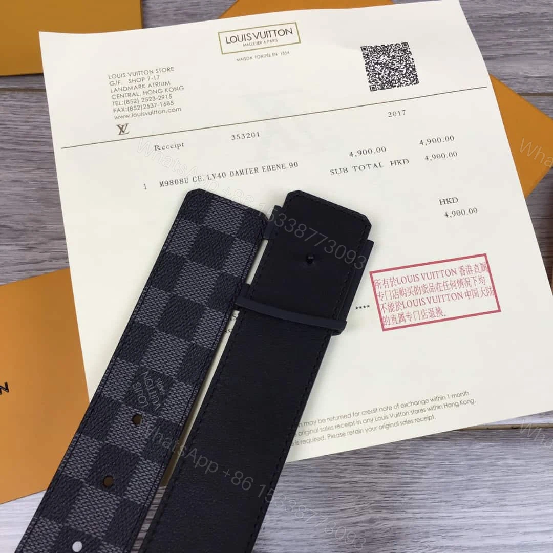 View 4 of LV INITIALES 40MM RE.VERSIBLE BELT – B95