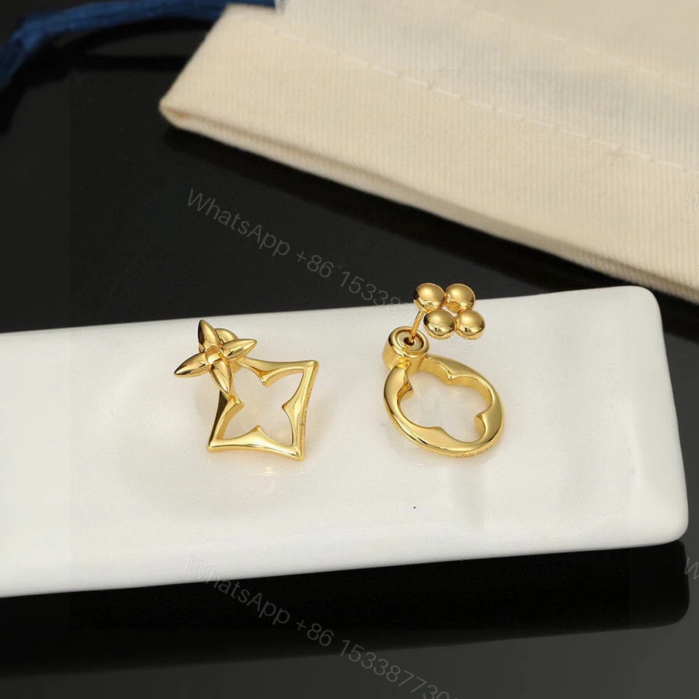View 3 of LV FLOWERGRAM EARRINGS