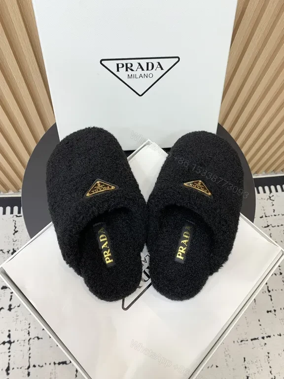 View 4 of Premium Plush Slippers: Designer-Inspired, Soft-Sole Comfort