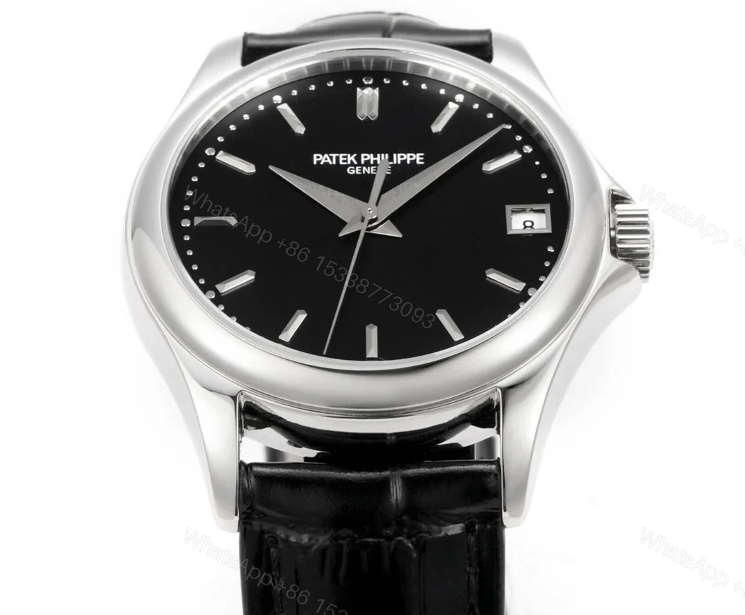 View 4 of Patek Philippe Calatrava 5227 White Gold Black Dial 5227G-010