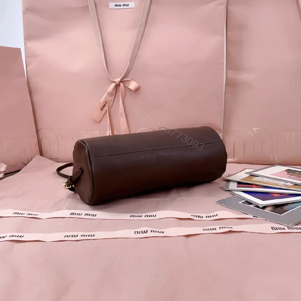 View 7 of Compact Luxury Leather Bag with Subtle Embossing