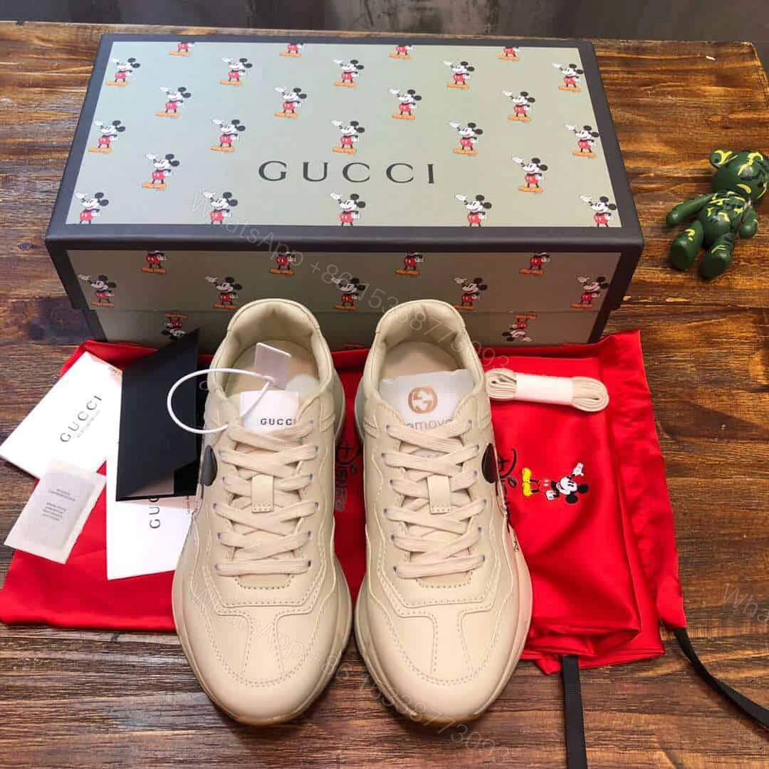 View 3 of GUCCI DISNEY RHYTON MICKEY MOUSE SNEAKER