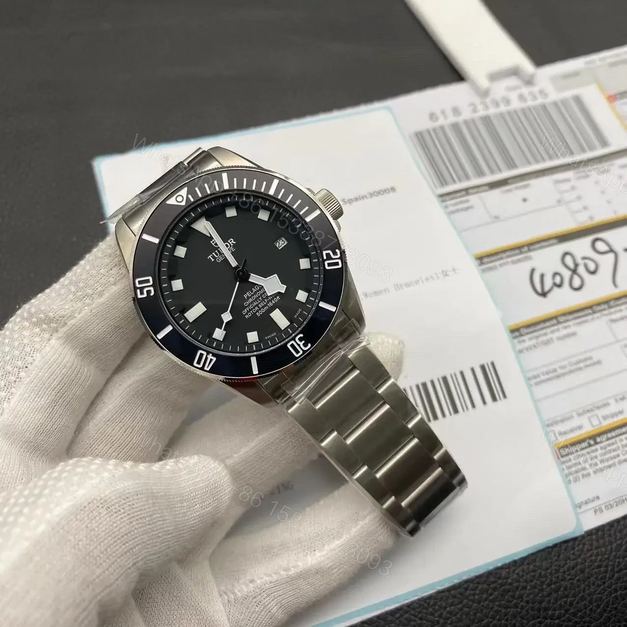 View 2 of Tudor Pelagos Black Replica