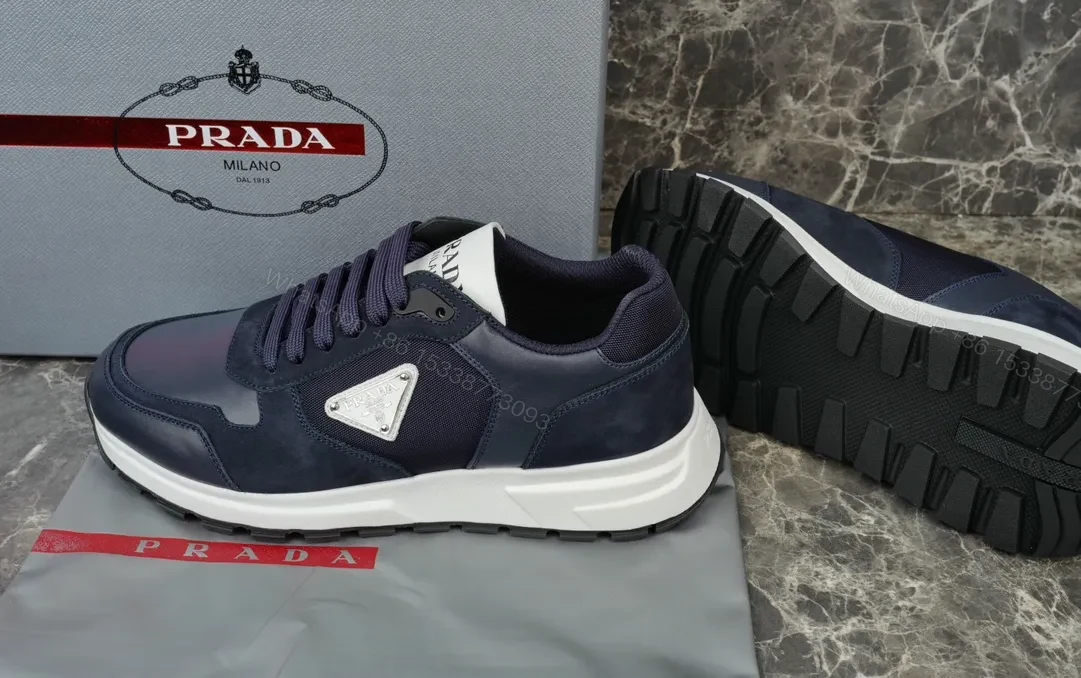 View 6 of Navy Suede-Tech Modern Runner: All-Day Comfort Sneakers