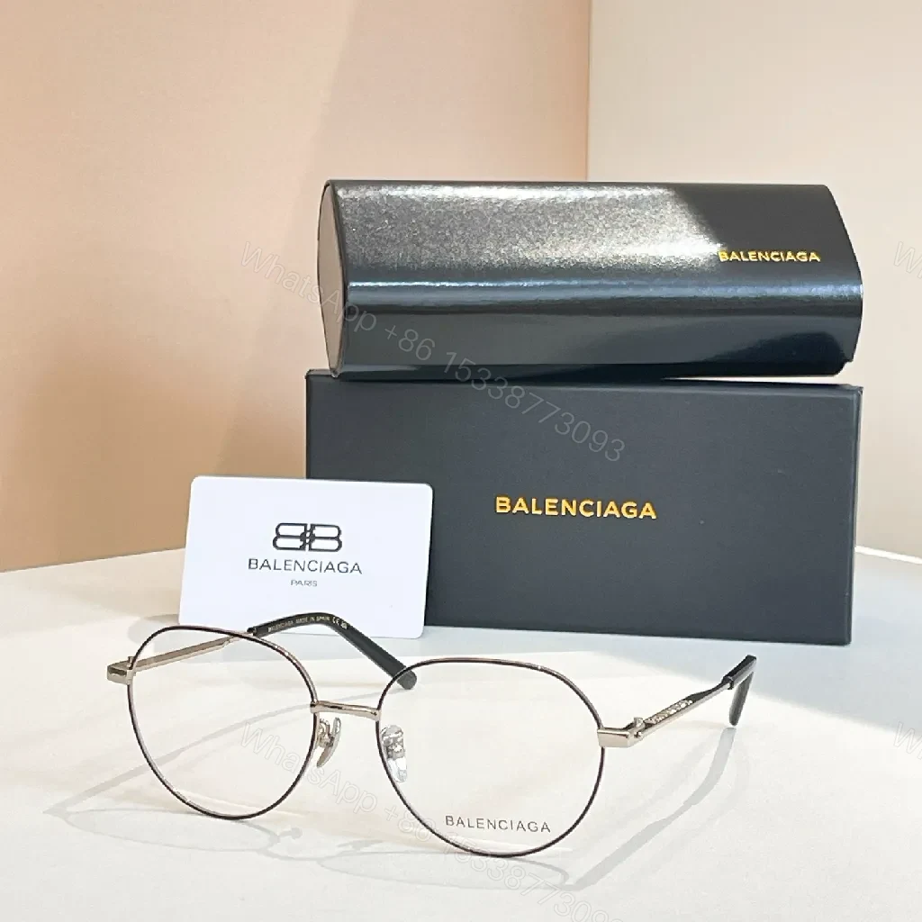 View 9 of Chic Premium Metal Round Eyewear, Luxury-Style, Lightweight Frames