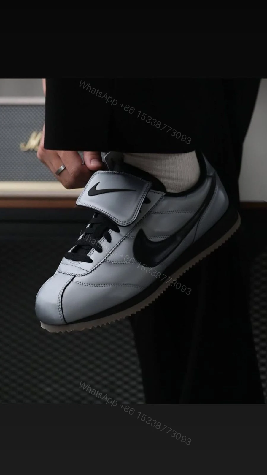 View 5 of FIRST COPY NIKE CORTEZ SE TIEMPO GREY FOR MEN