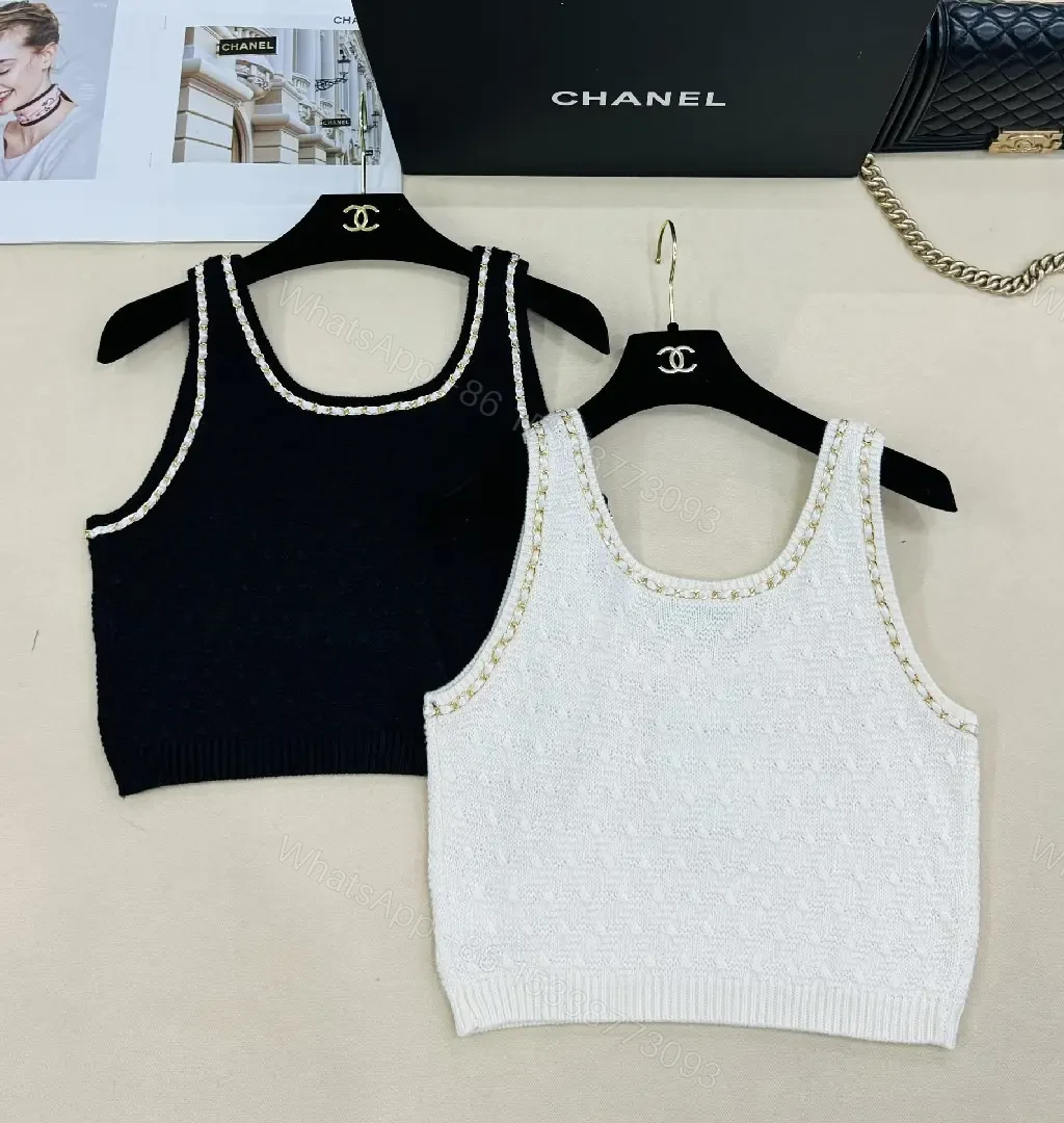 View 7 of Knit Tank: Luxe-Crafted, Chain-Neck, Modern Edge Tank