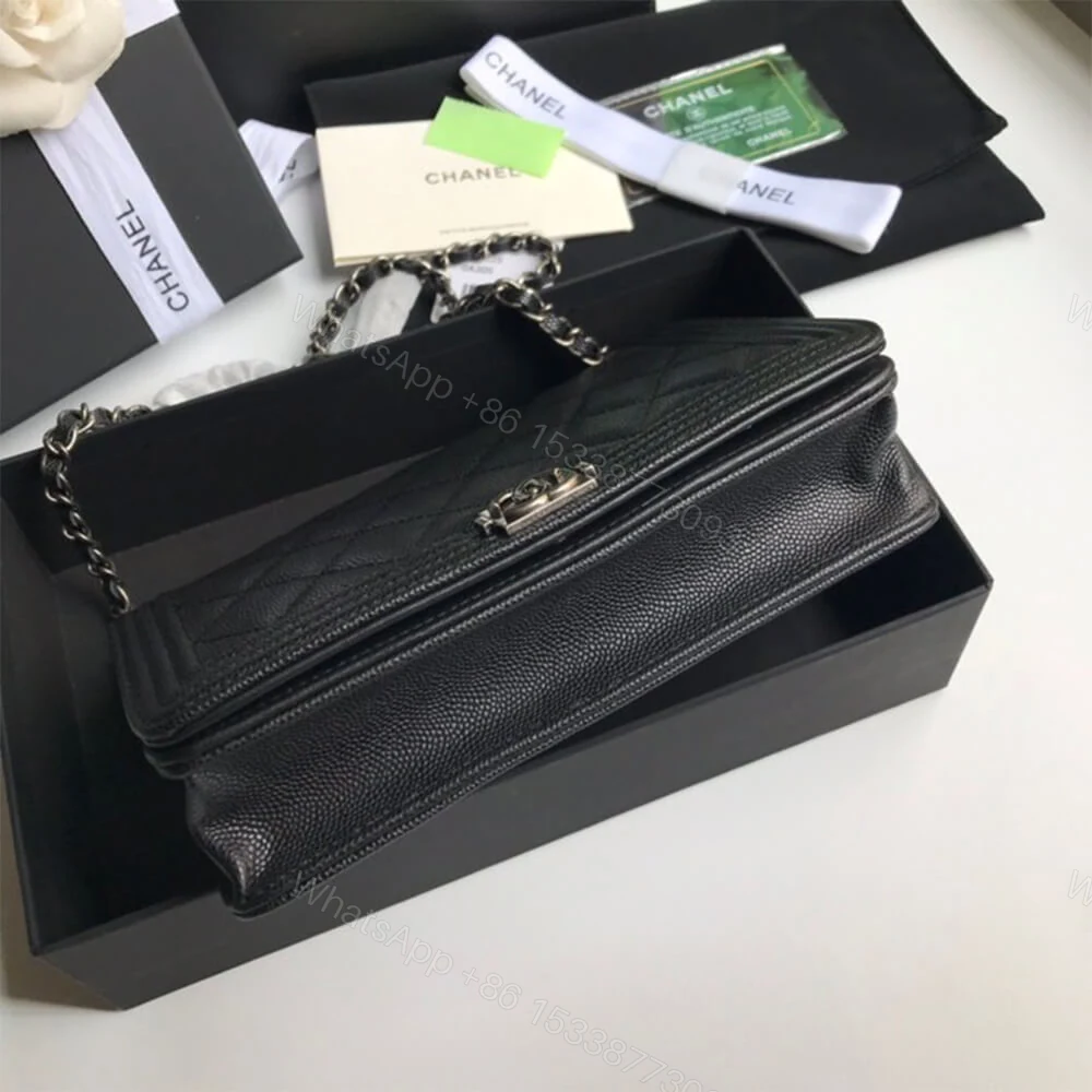 View 5 of Chanel BOY CHANEL Wallet On Chain