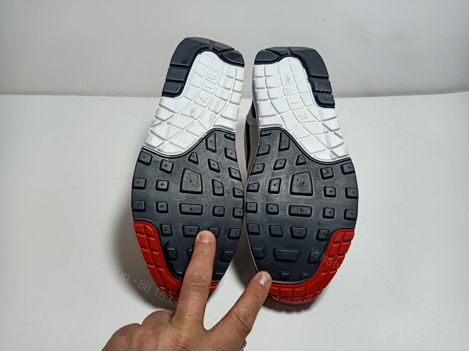 View 6 of Nike Fake Air Max 1 Obsidian 908375-104