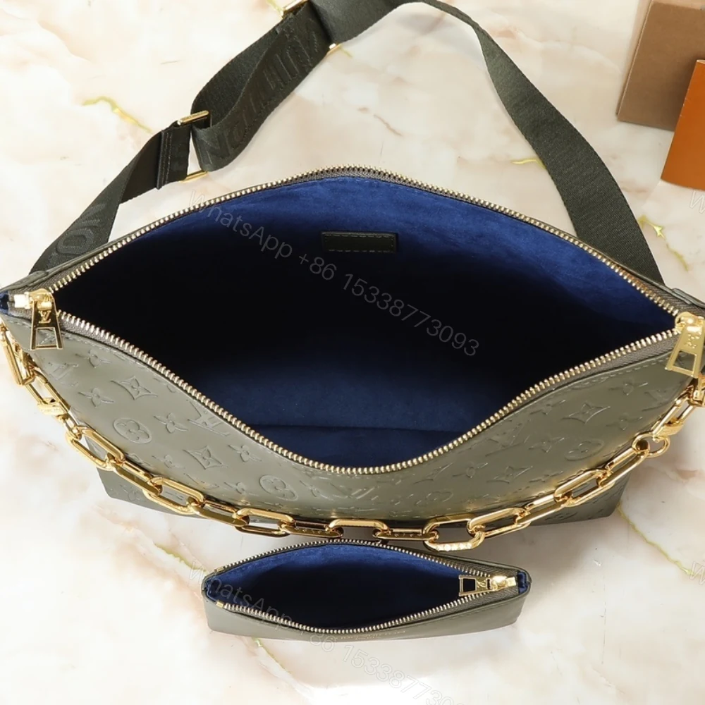 View 9 of Louis Vuitton Coussin Hobo MM Dark Khaki 38Cm M15228