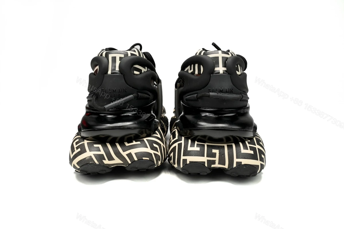 View 3 of BALMAIN Multikolor Buty sportowe Lattice YM1VJ309