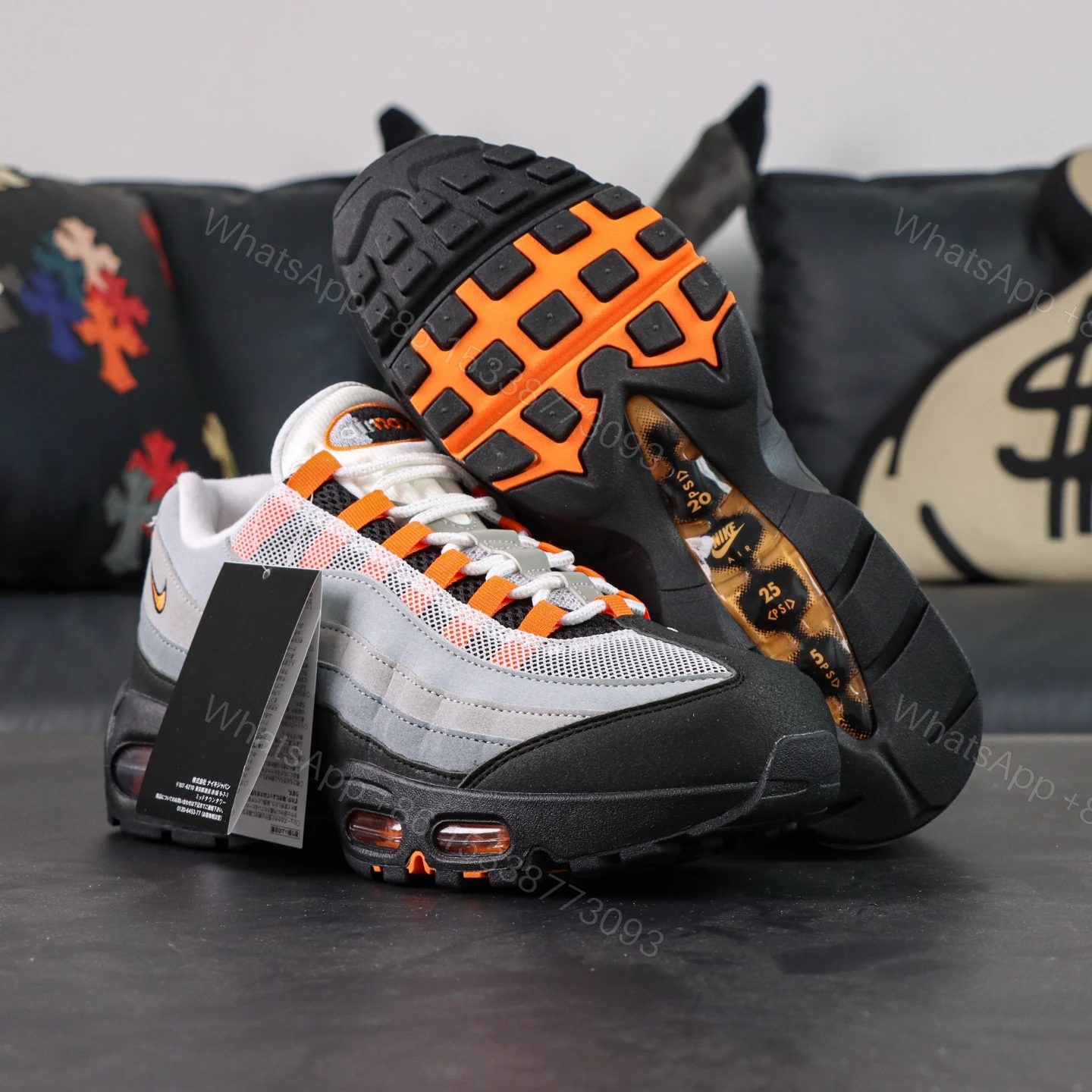View 3 of Air Max 95 OG ‘Bright Mandarin’