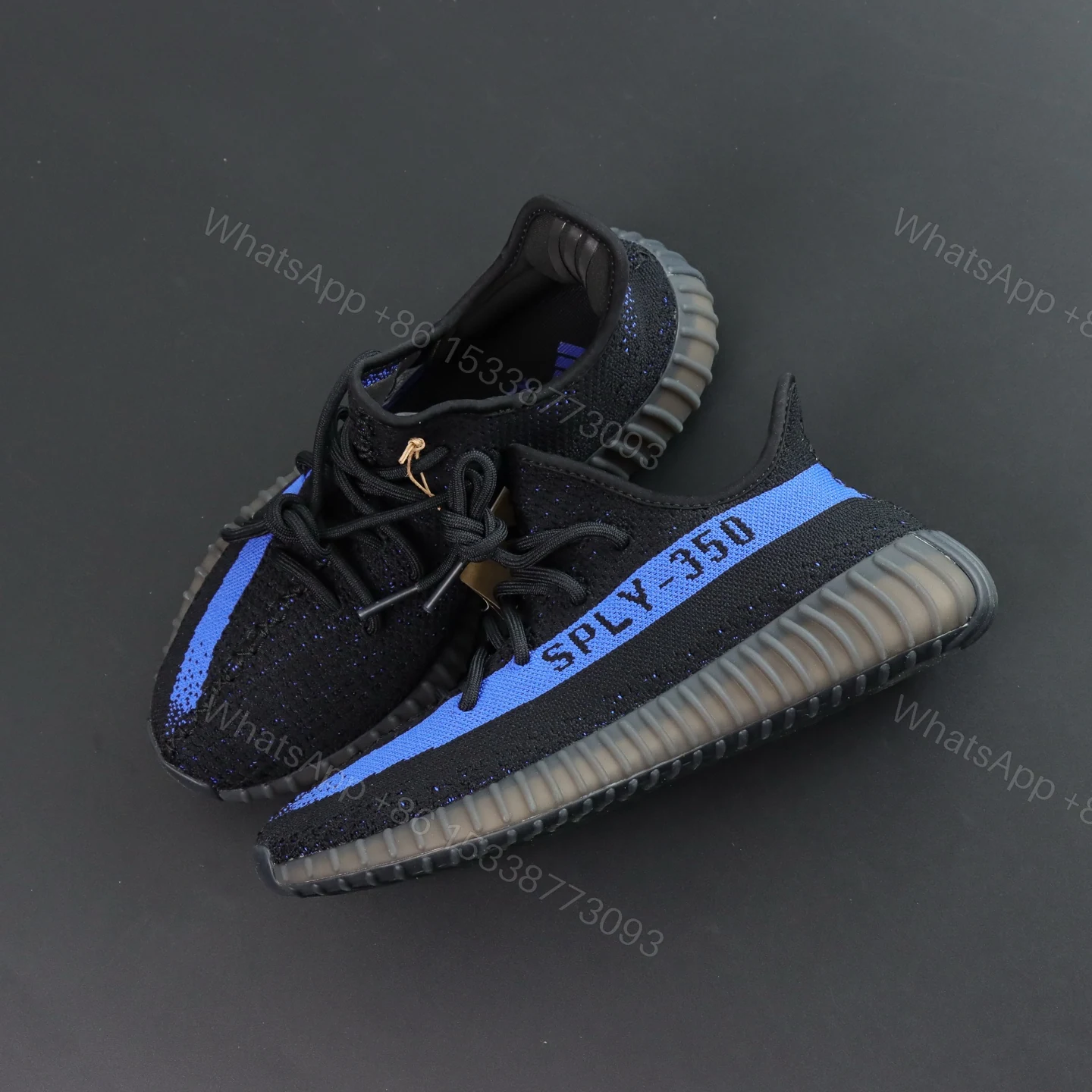 View 8 of Yeezy Boost 350 V2 Dazzling Blue Replicas