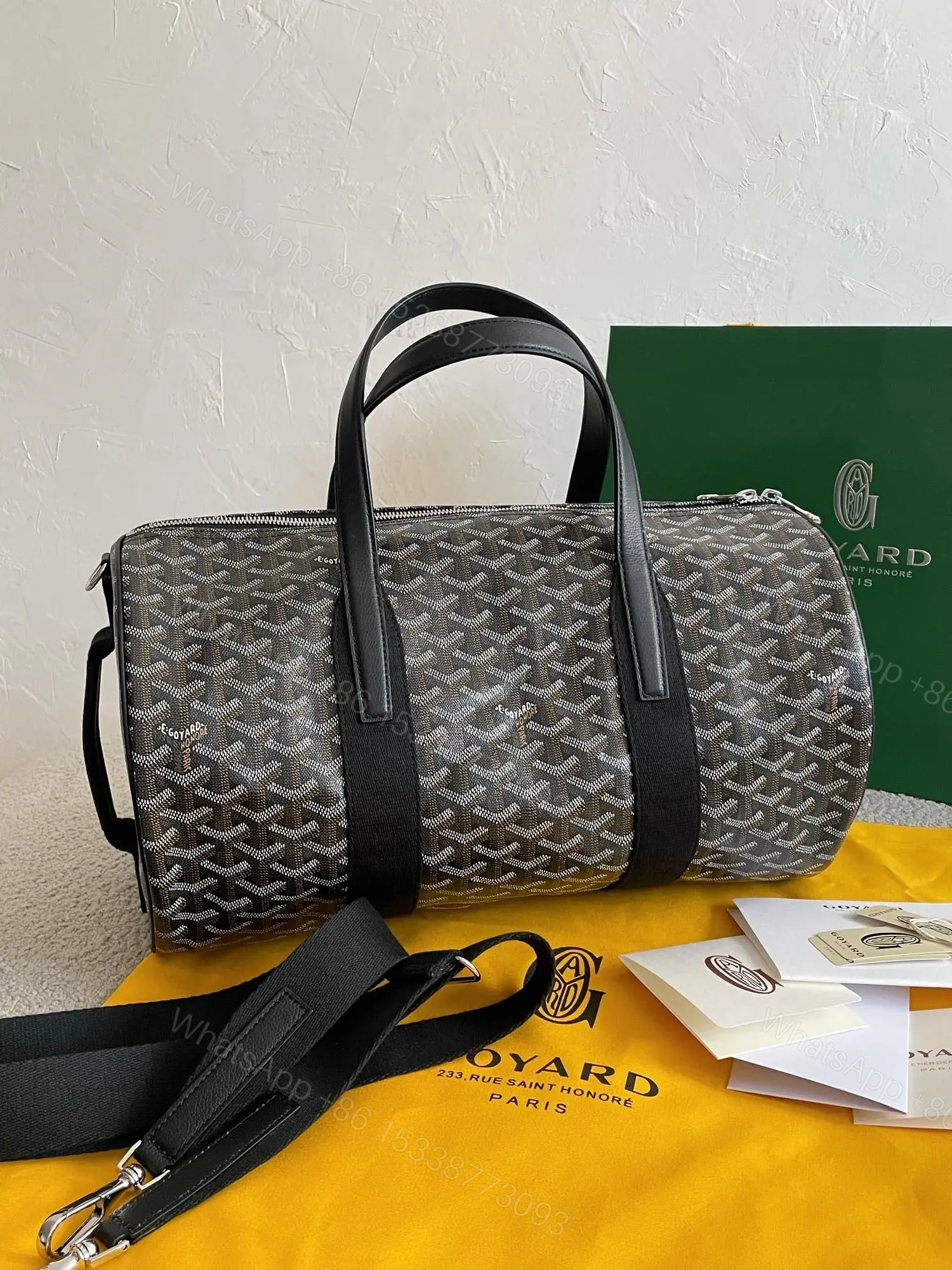 View 2 of Goyard 40 Barrel Sport Duffle Bag – Limited Stock
