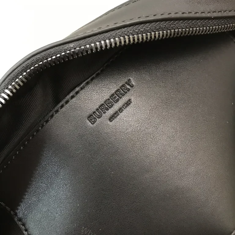 View 7 of Charcoal Plaid Crossbody: Leather Trim, Modern Carryall