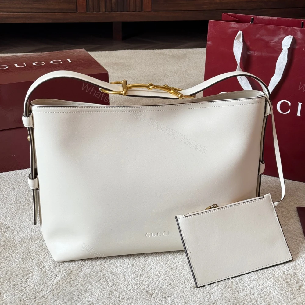 View 2 of Gucci Beatrix Medium Tote Bag White 35Cm